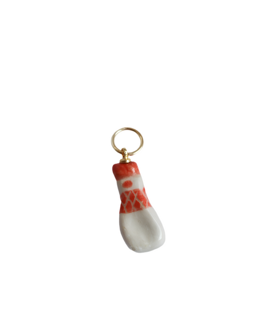 Mayo bottle charm